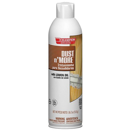 [HU C5152] Chase Dust Mop Treatment, Dust-n-More, Lemon Fragance, 12-18oz Aerosol