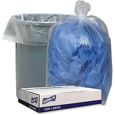 [HU VL3339XHW] 33 x 39 Can Liner, White, 33 Gallon, 150/Case