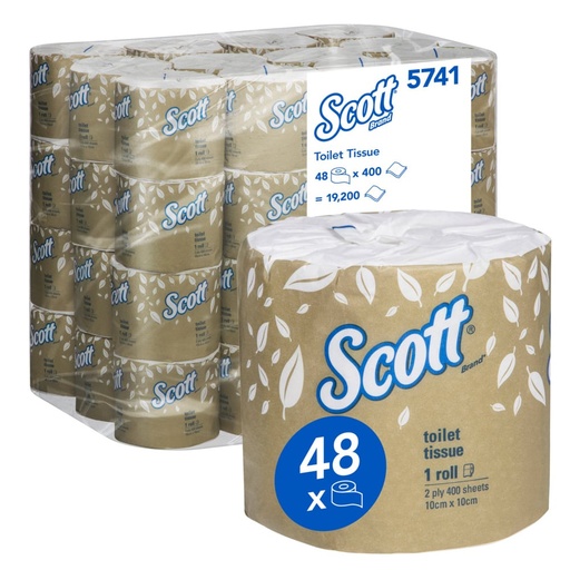[KCC 04460] Scott 2-Ply Toilet Tissue 80 Roll/Case