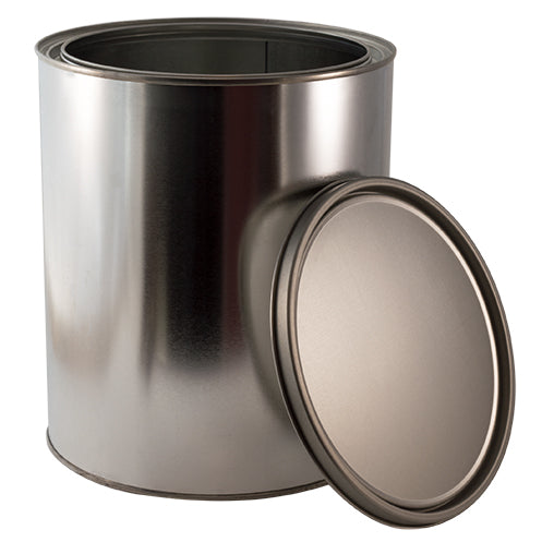 [MC 121137] 1 Gallon Unlined NE Paint Can w/Lid - No Ears... (i.e. No Handle) 121137