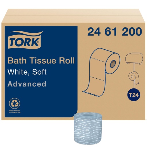 [SPG 855515] Tork #2461200, Universal Dubl-Nature 2 ply Bath Tissue 500 sheets/RL  80RL/CS. Use dispenser # 55TR or 59TR