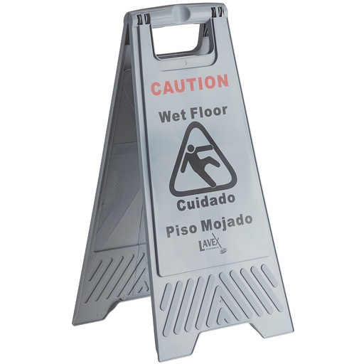 [WEB 274WFSGN25] Lavex Janitorial 25" Caution Wet Floor Sign, 274WFSGN25