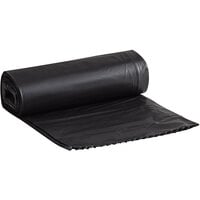 [WHP 53] (#53) Low-D Can Liner 43 x 47 Black (1.5 Mil) Flat Pack. 100/Case, 56 Gal. WHP LDF4347K100Y