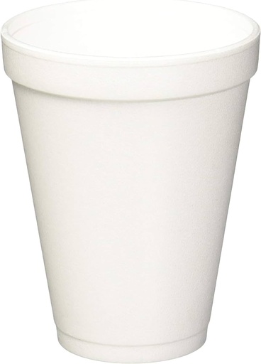 [HU 12J12] 12J12 12oz Foam Cups, Hot / Cold