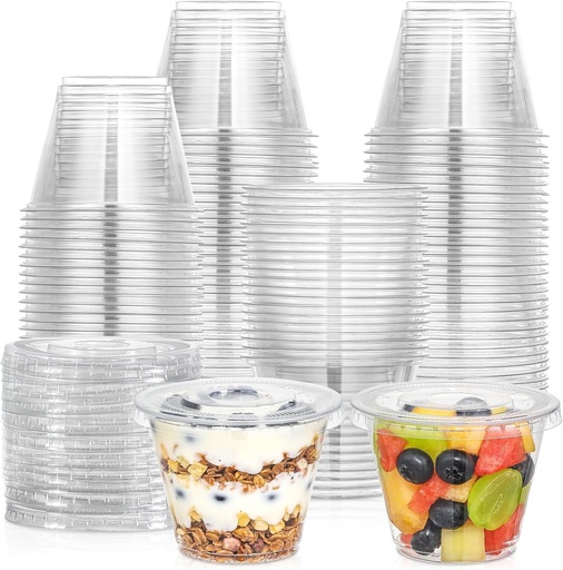 [500TW9] Translucent Thin Wall Plastic Cold Cups 9oz 2500/Case