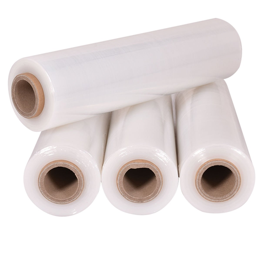 [REV TTN.011445.45-48C] 445MM (18") x 450M (1476') x 11 Mic. Hand Grade Stretch Film. 4 Rolls/Case, 48 Cse/Pallet