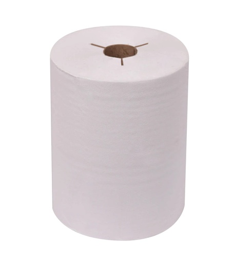 [OC TORK8621400] #8621400 Tork 8" x 425' Y-Notch White HWRT Towels. 12 Rolls/Case.