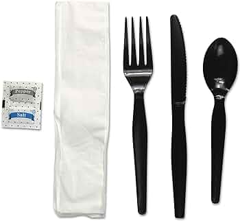 [HU 541WH] #V170001, 541WH BLK PS 250 FORK/KN/SPN/SALT/PEP/NAP